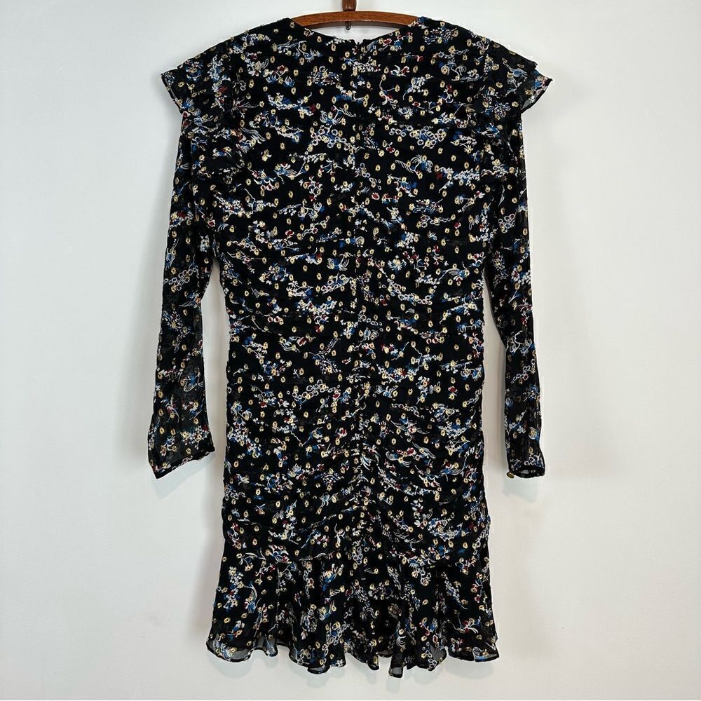 Veronica Beard Parc Printed Silk Blend Dress Size 8 - Picture 11 of 11